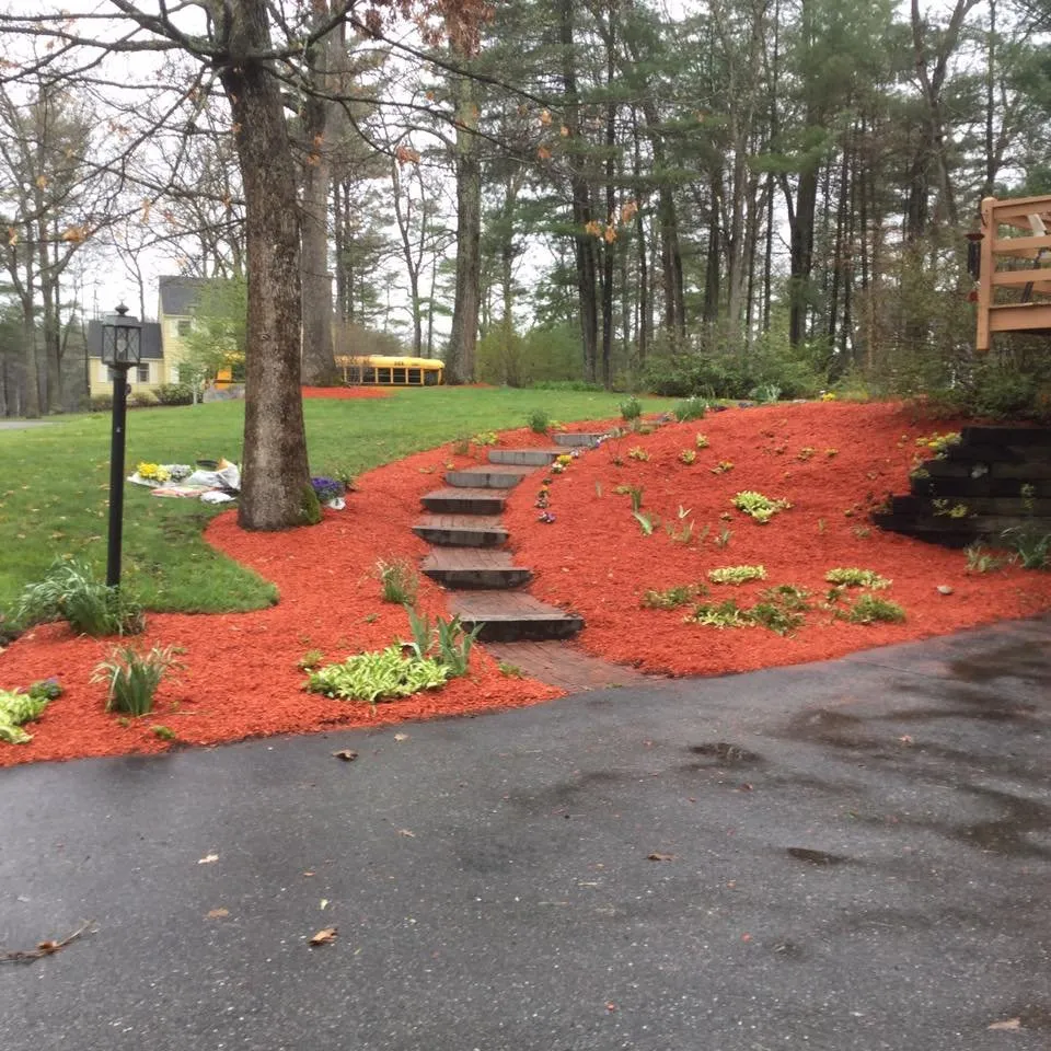 Professional residential landscaping for beautiful yards in Lowell, MA by Basler Industries Corporation