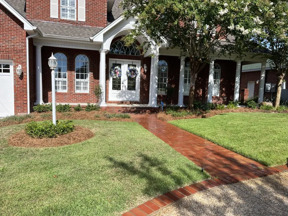 Local landscape installation in Panama City, FL by Bass Building and Outdoor Services