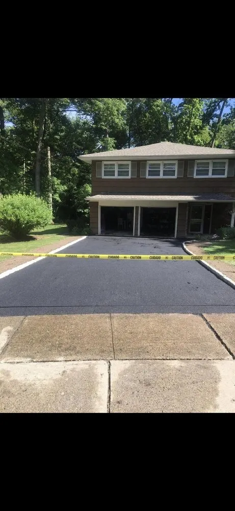 Custom landscape installation in Nutley, NJ by Bassani Contracting