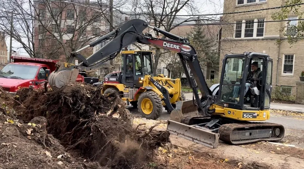 Trusted residential landscaping for residential properties in Nutley, NJ by Bassani Contracting