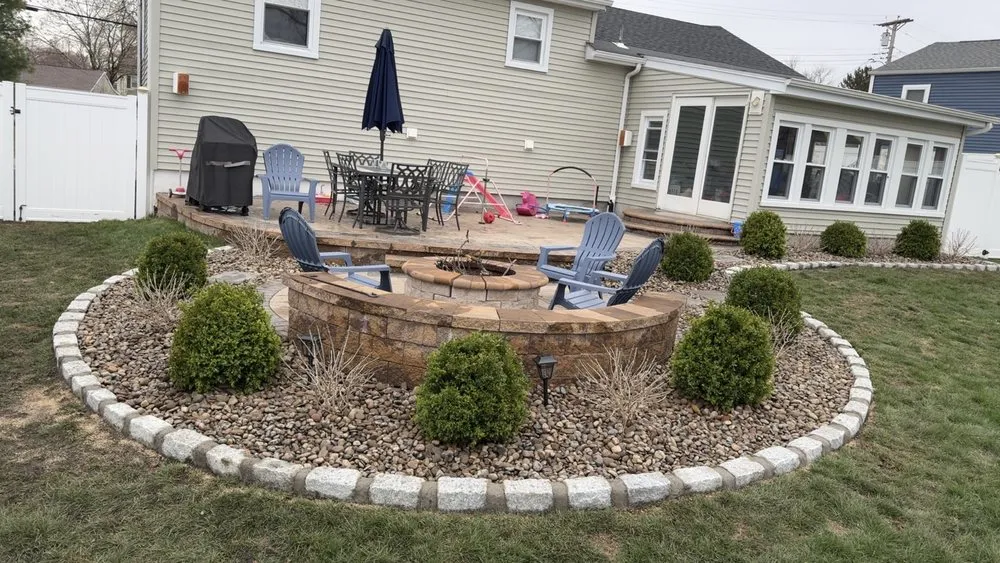 Custom residential landscaping with custom design in Staatsburg, NY by Bastian Lawn and Landscape