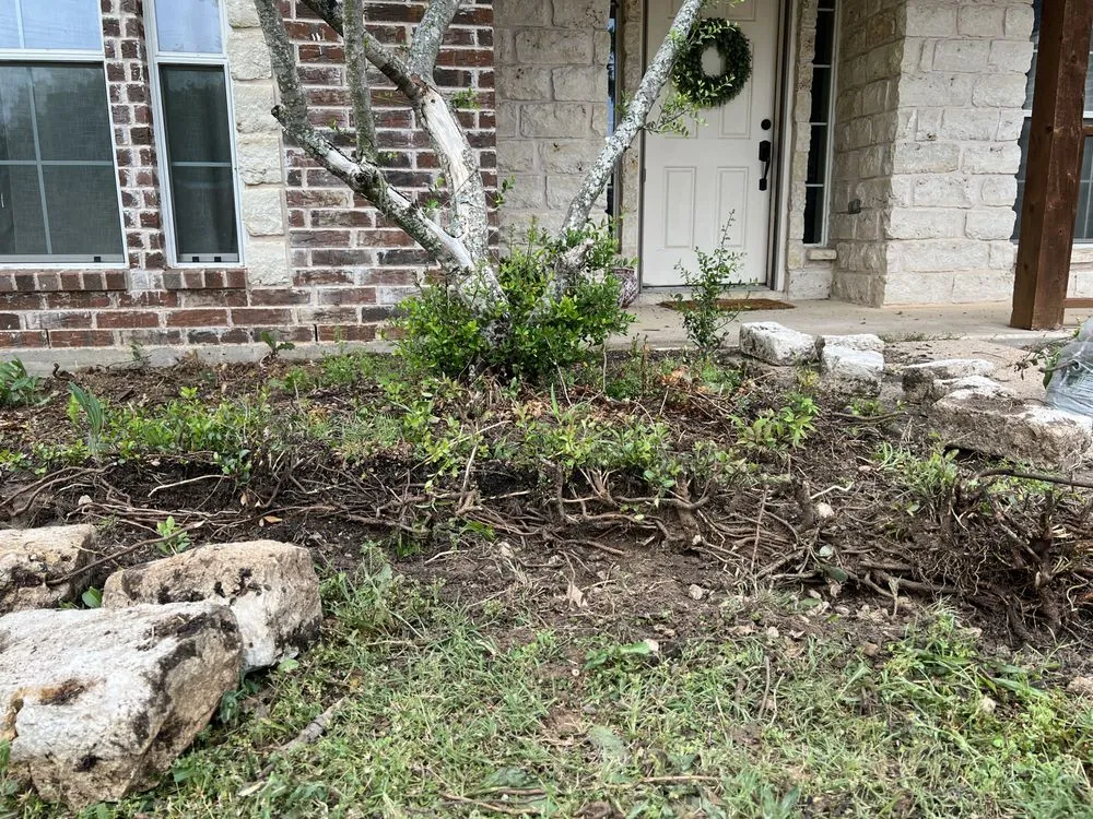 Local landscape installation in Fort Worth, TX by Bastidas Landscaping