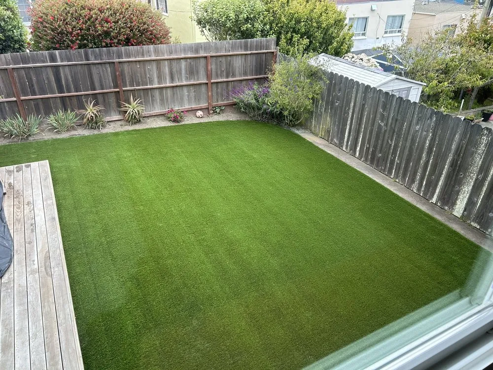 Professional outdoor landscaping with custom design in San Carlos, CA by Bastion Construction Services