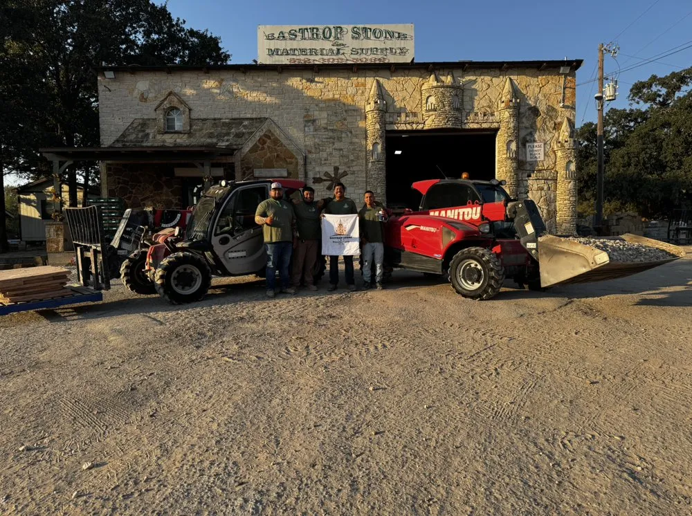 Trusted garden landscaping in Bastrop, TX by Bastrop Stone and materials supply