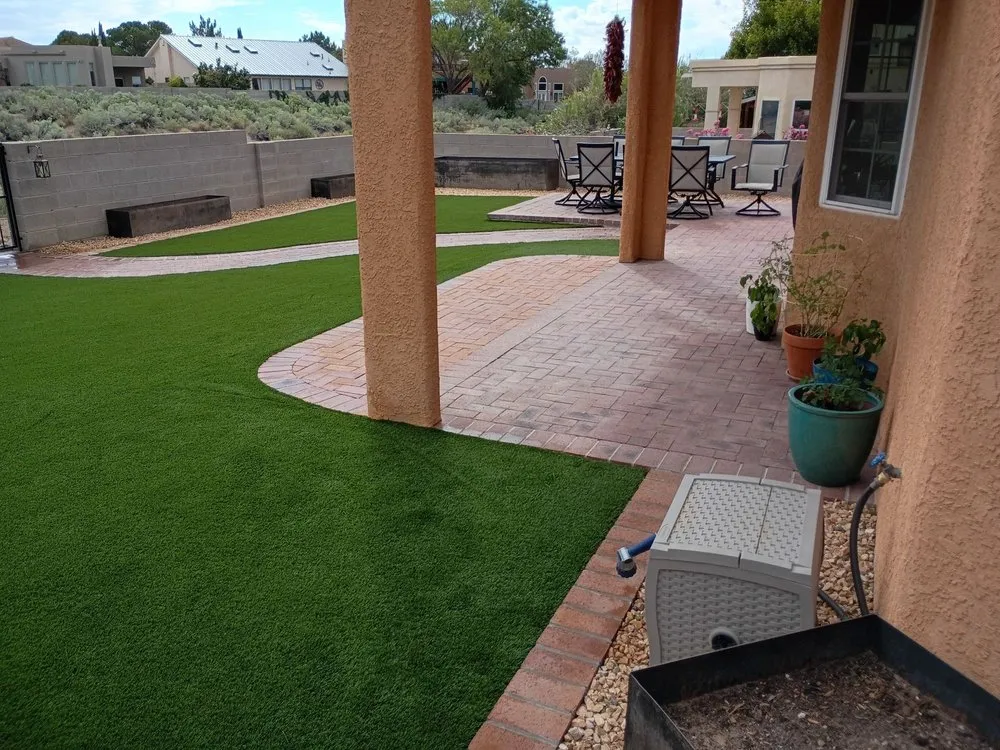 Expert outdoor landscaping in Albuquerque, NM - Basulto Cleaning