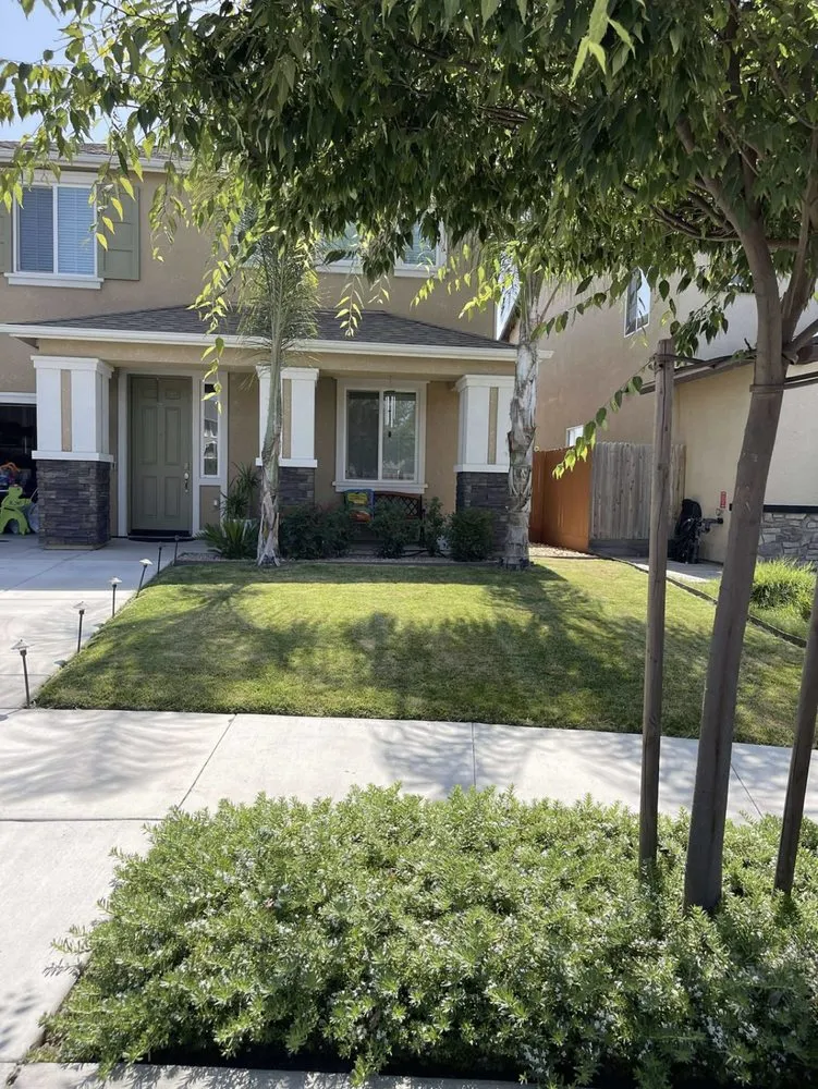 Custom landscape installation in Visalia, CA - Basulto’s Lawn Care