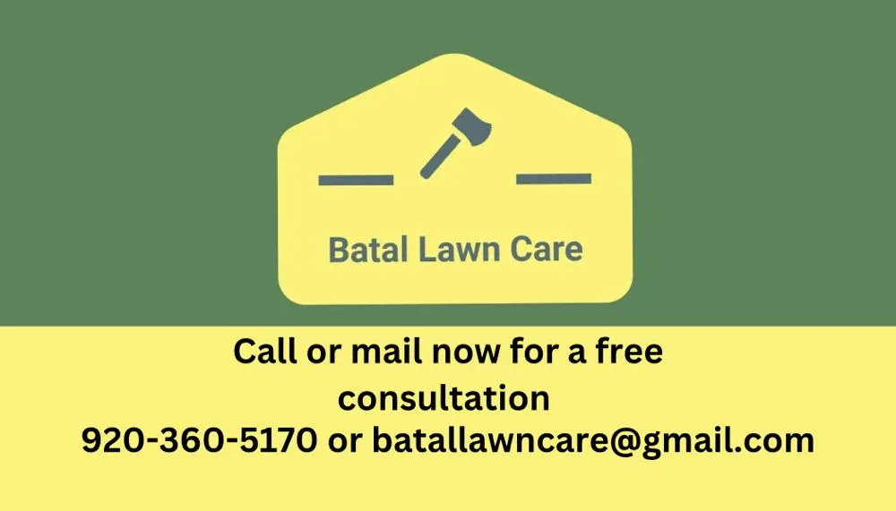 Custom garden landscaping with custom design in Green Bay, WI by Batal Lawn Care