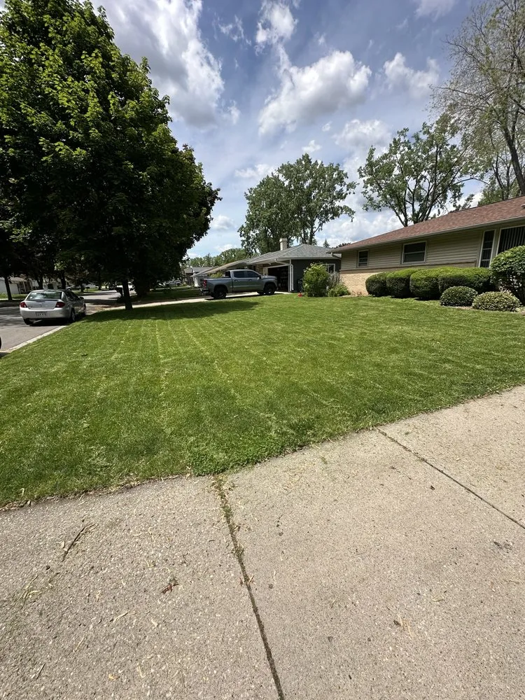 Expert garden landscaping in Green Bay, WI by Batal Lawn Care