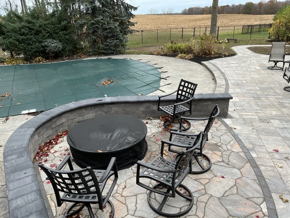 Custom landscape installation for homes in Batavia, NY by Batavia Fence Company