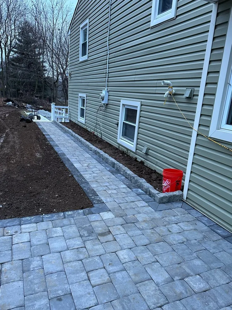 Affordable landscape installation in West Chester, PA by Bates Landscaping