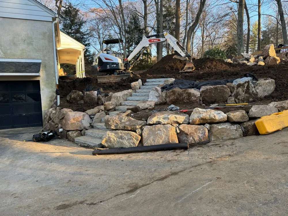 Custom yard maintenance in West Chester, PA by Bates Landscaping