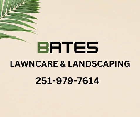 Bates Lawn Care and Landscaping Logo