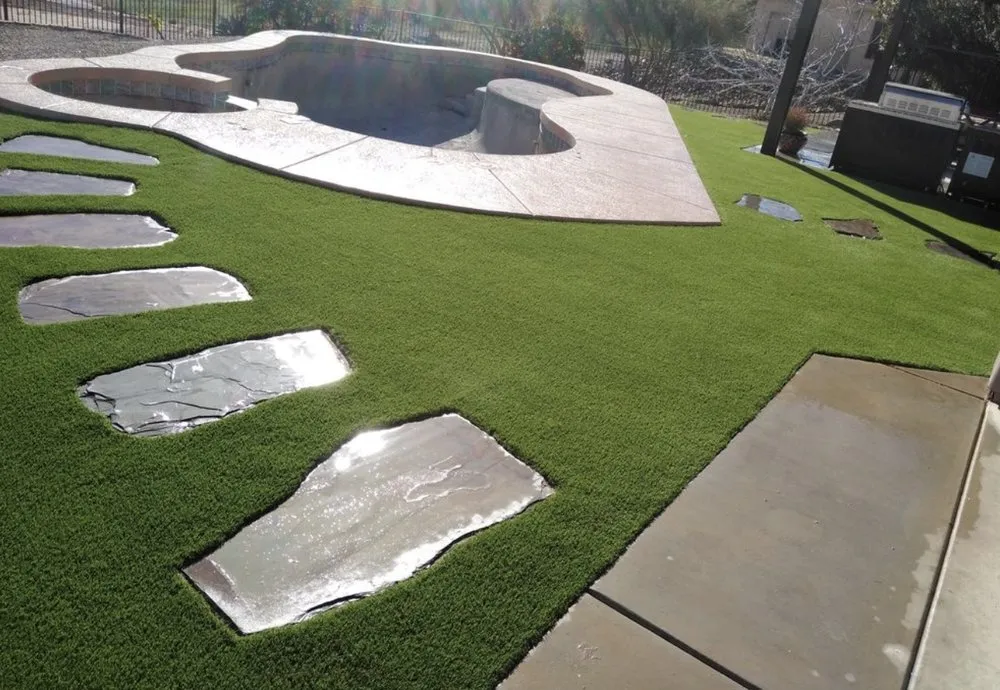Custom yard maintenance in Mesa, AZ by Batista Eco Green