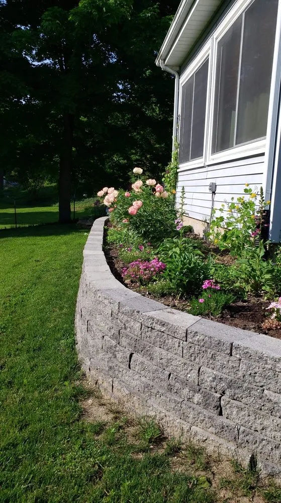 Professional garden landscaping with custom design across Battle Creek, MI - Battle Creek Landscape Service