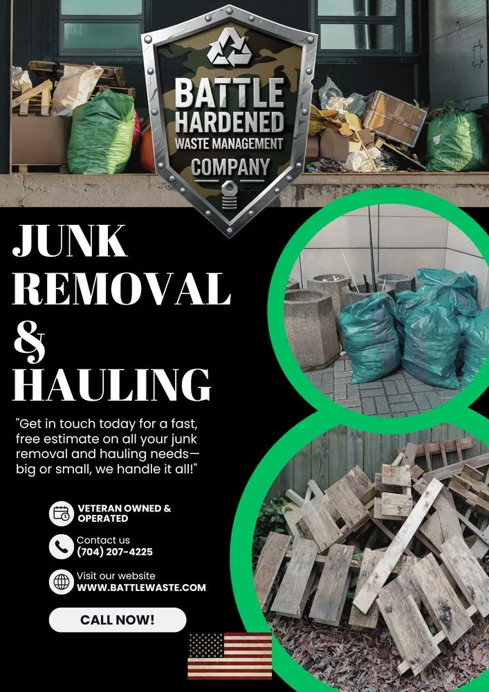 Trusted yard cleanup service in Concord, NC by Battle Hardened