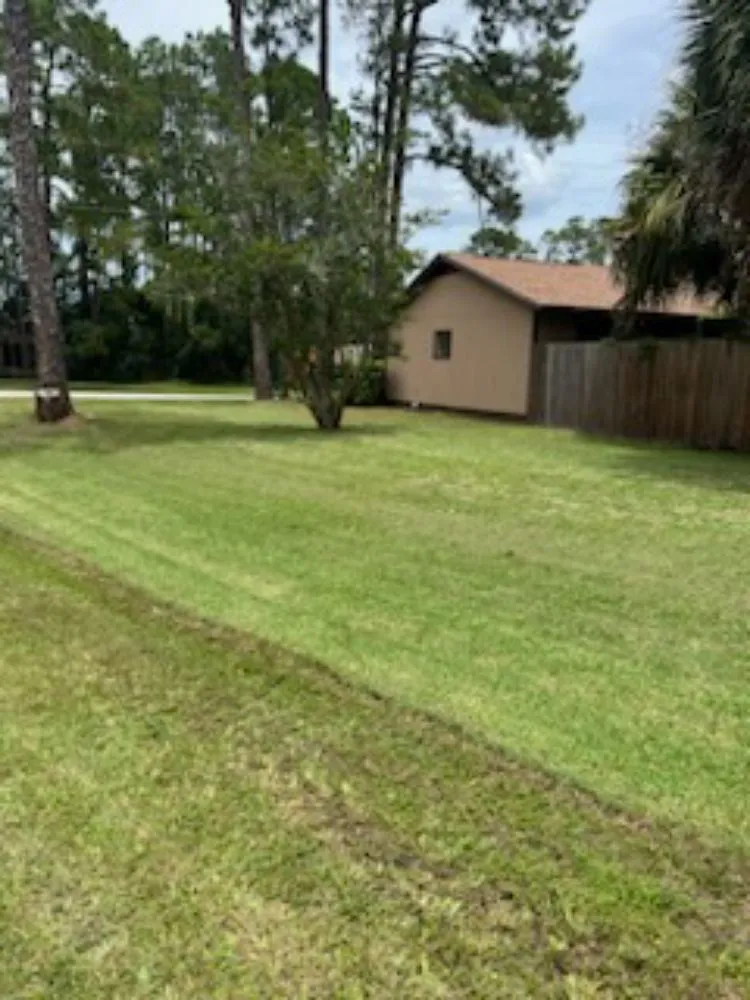Reliable landscape design for homes in Palm Coast, FL by Battles Lawn Care