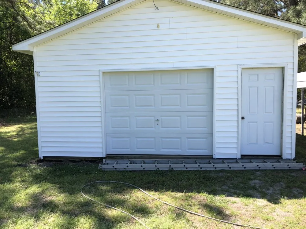 Professional landscape installation in Beulaville, NC by Batts' Lawn and Home Maintenance