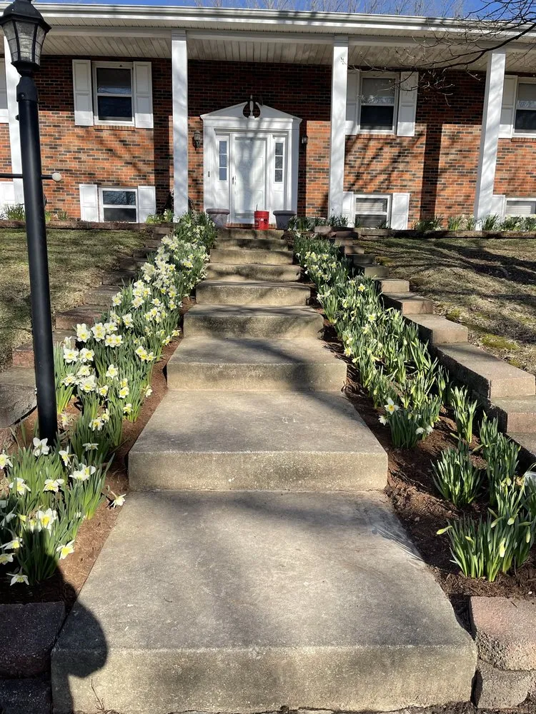 Local landscape installation with custom design in Mascoutah, IL by Bauer’s Care