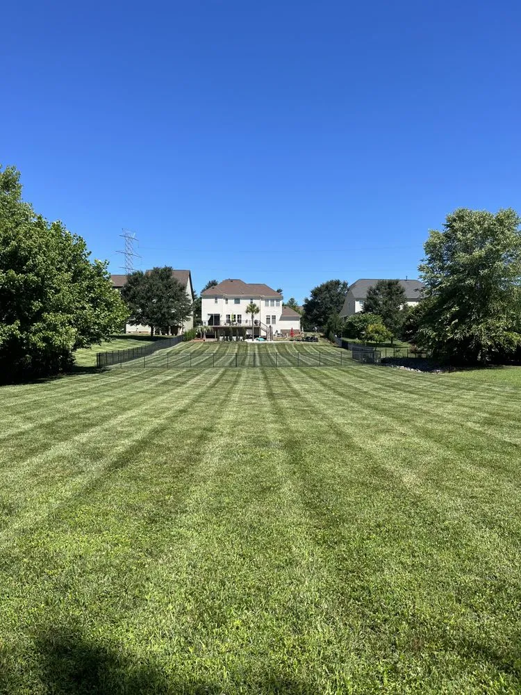 Custom landscape design with custom design in Waxhaw, NC by Bauer’s Lawn Care