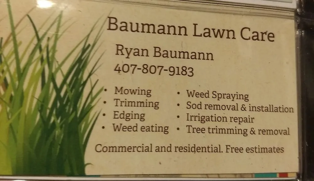 Trusted yard cleanup service for outdoor upgrades across Sanford, FL - Baumann's Lawn Care Service