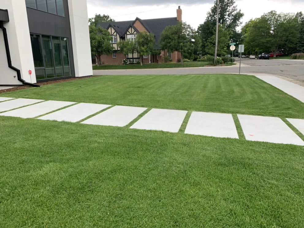 Custom outdoor landscaping in College Station, TX by Baumgartner Lawn Services