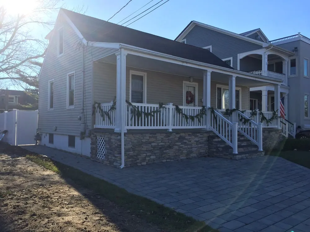 Custom residential landscaping in Red Bank, NJ by Baur Landscaping