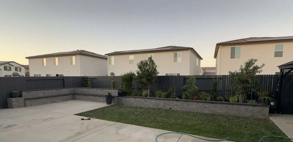 Professional outdoor landscaping for beautiful yards across Manteca, CA - Bautista Concrete