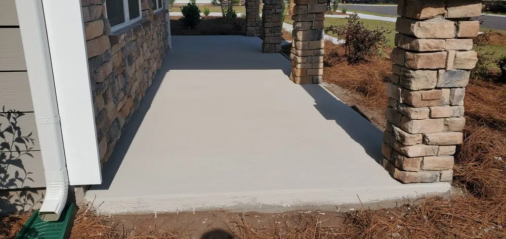 Affordable residential landscaping for residential properties in Conway, SC by Bautista Construction