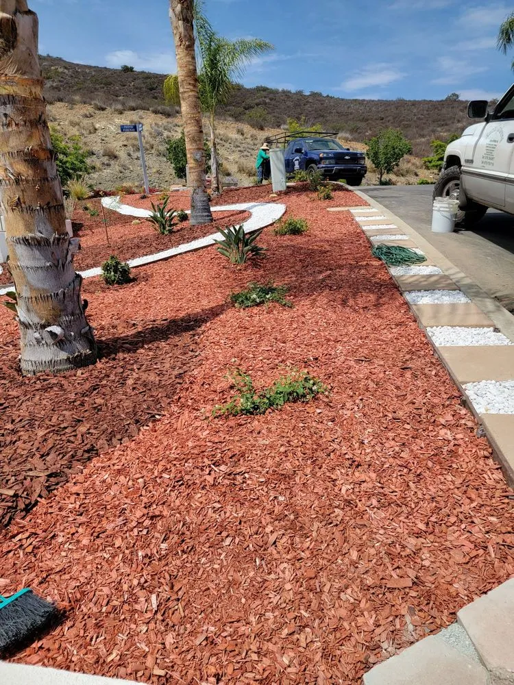 Expert landscape installation for year-round maintenance in Pauma Valley, CA by Bautista Gardening Service
