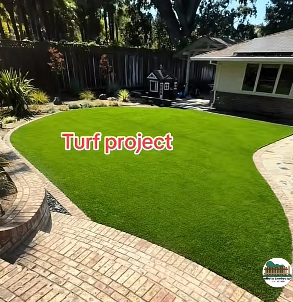 Custom landscape installation in Concord, CA by Bautista Landscaping