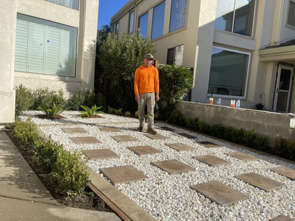Local landscape installation in Concord, CA by Bautista Landscaping