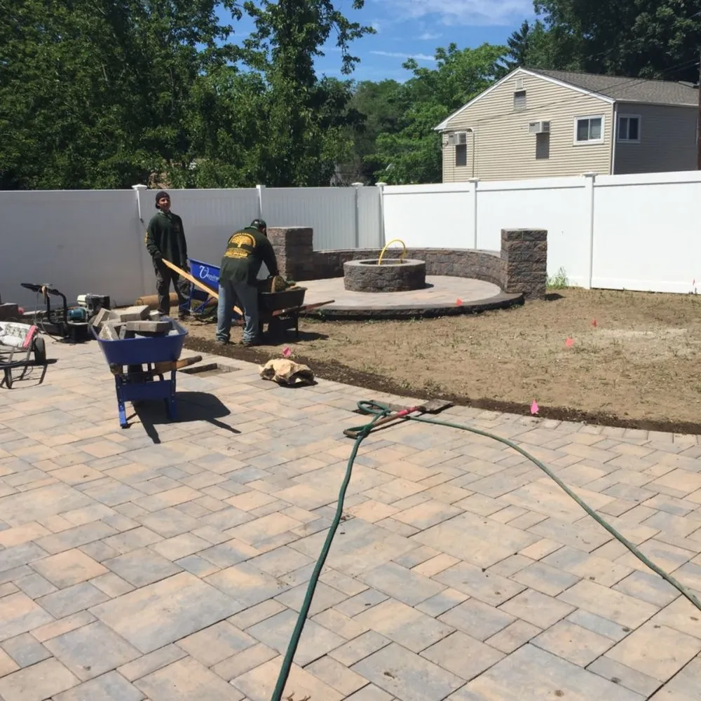 Local yard cleanup service in Huntington Station, NY by Bautista Landscaping