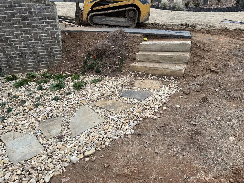 Professional yard cleanup service for homes across Kennesaw, GA - Baxter Site Works