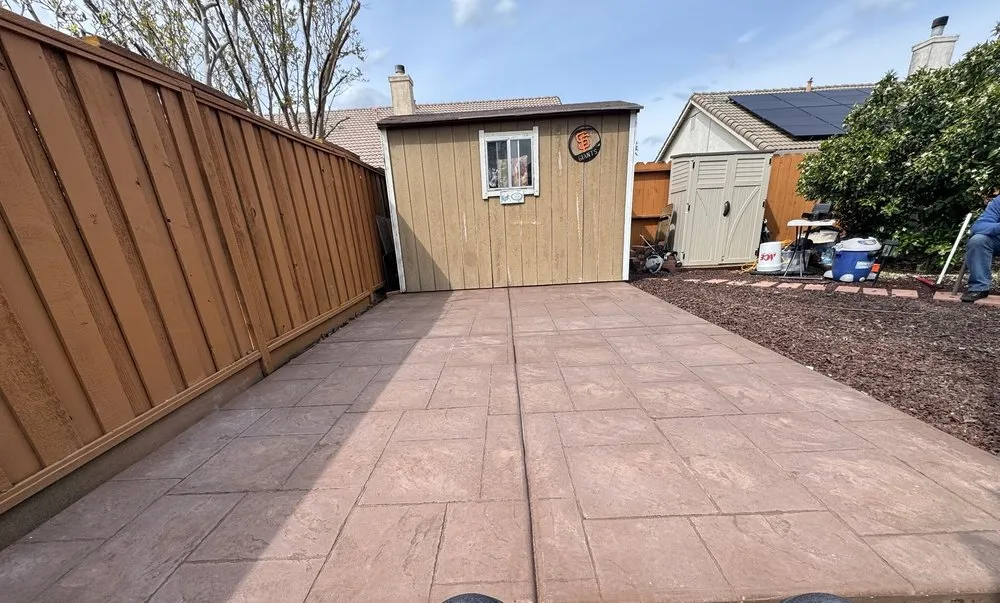 Local landscape installation in Vacaville, CA - Bay Area Concrete Works