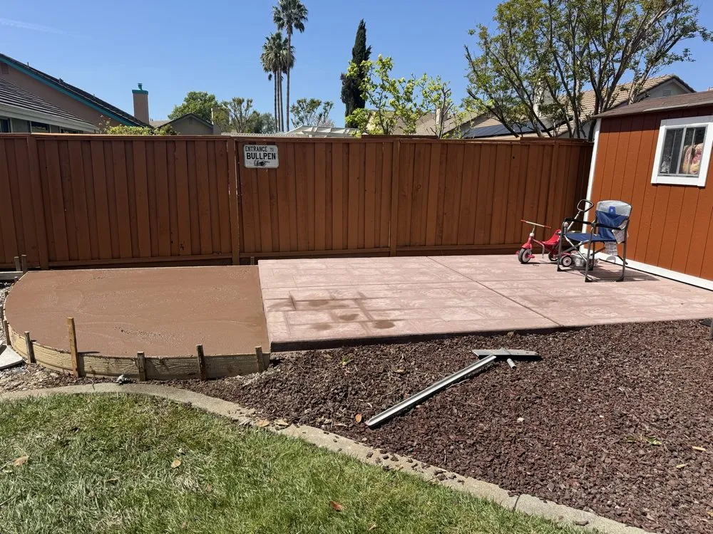 Affordable landscape installation in Vacaville, CA - Bay Area Concrete Works