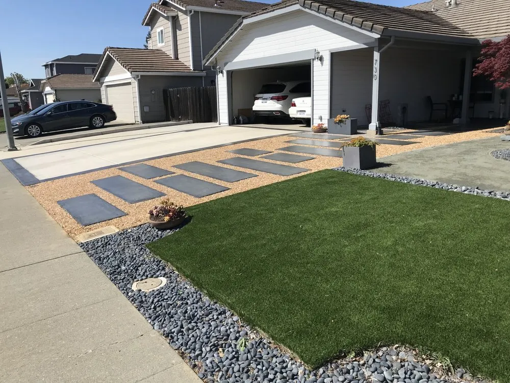 Reliable lawn care service for homes in Vacaville, CA by Bay Area Concrete Works