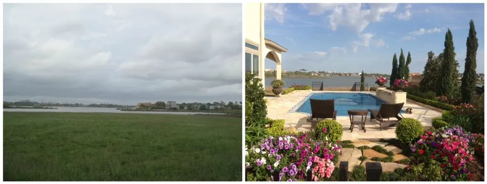 Professional yard cleanup service with custom design across Seabrook, TX - Bay Area Design & Landscape