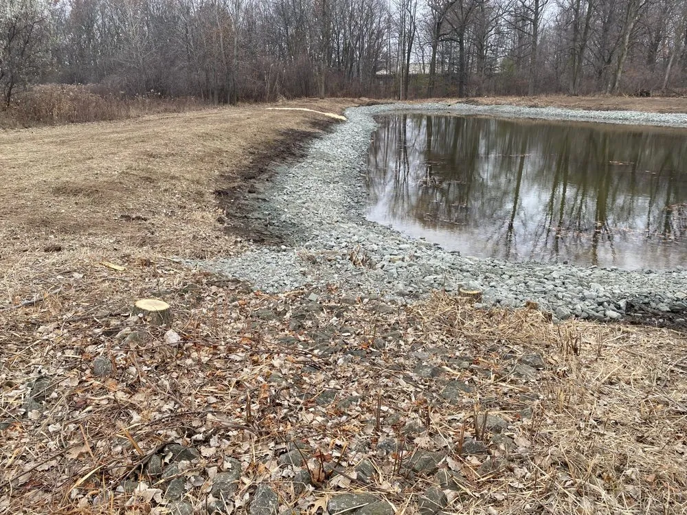 Custom landscape design in Oneida, WI by Bay Area Land Management