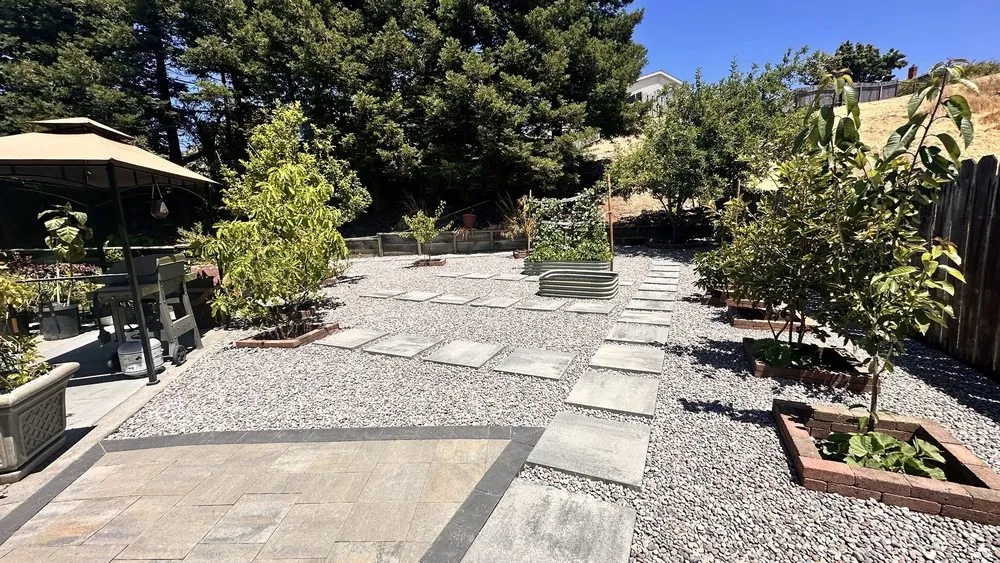 Custom yard maintenance for outdoor upgrades in Colma, CA by Bay Area Landscaping