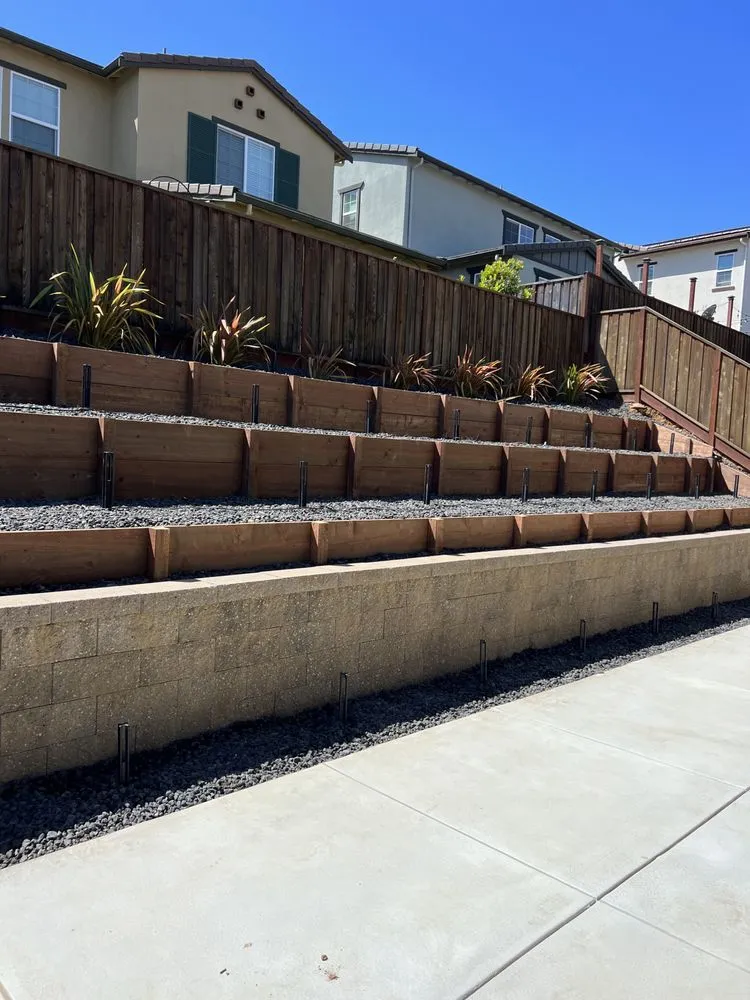 Custom outdoor landscaping for residential properties across Morgan Hill, CA - Bay Area Plus Landscaping