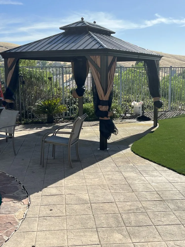 Professional lawn mowing service for residential properties across Morgan Hill, CA - Bay Area Plus Landscaping