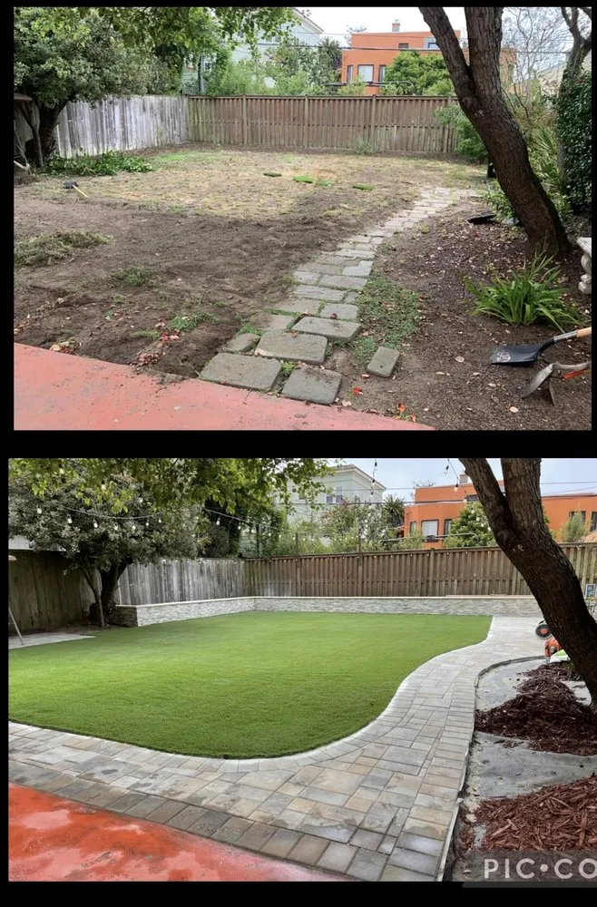 Top-rated lawn mowing service with custom design in San Francisco, CA by Bay Breeze Landscaping