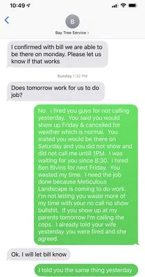 Bay Tree Service & Landscaping Logo