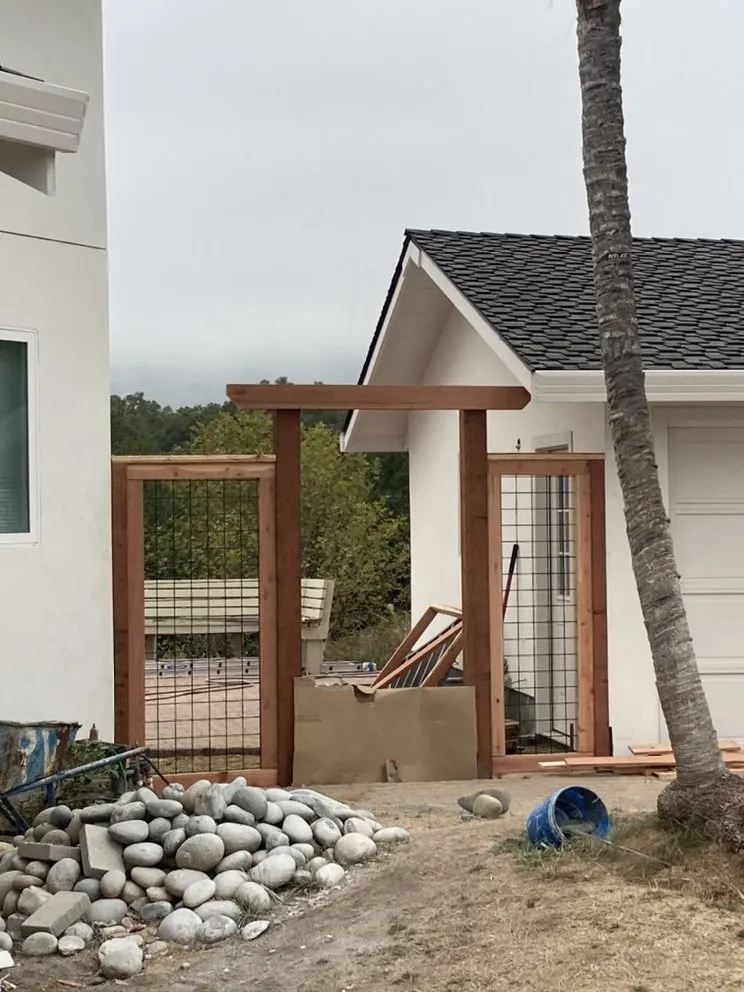 Custom landscape installation in Santa Clara, CA by Bay Valley Gardening & Landscape Service