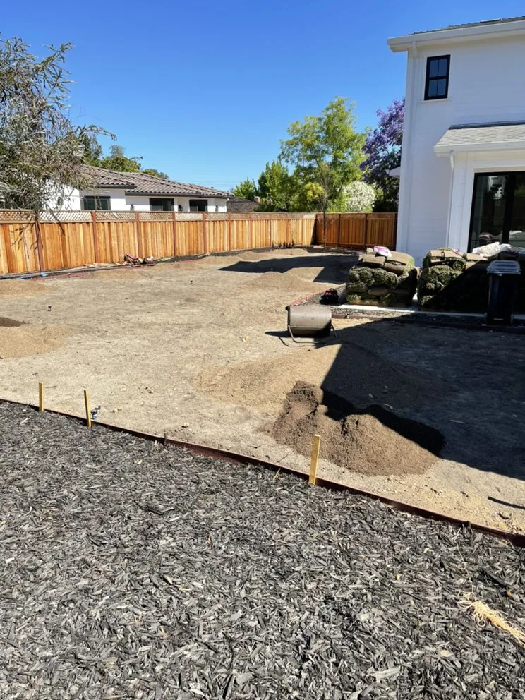 Custom landscape installation for beautiful yards in East Palo Alto, CA by Bayfront Landscape