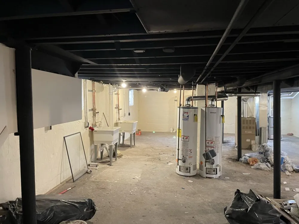 Professional garden landscaping with custom design in Roseville, MI by Baylyn Development