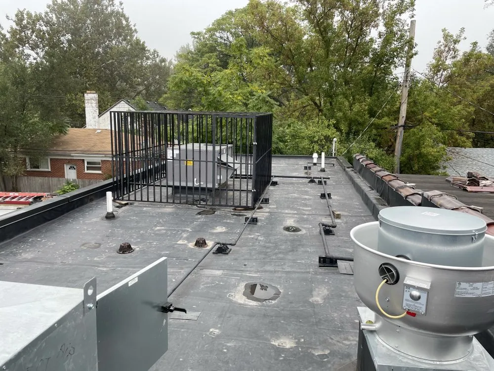 Local landscape installation in Roseville, MI by Baylyn Development