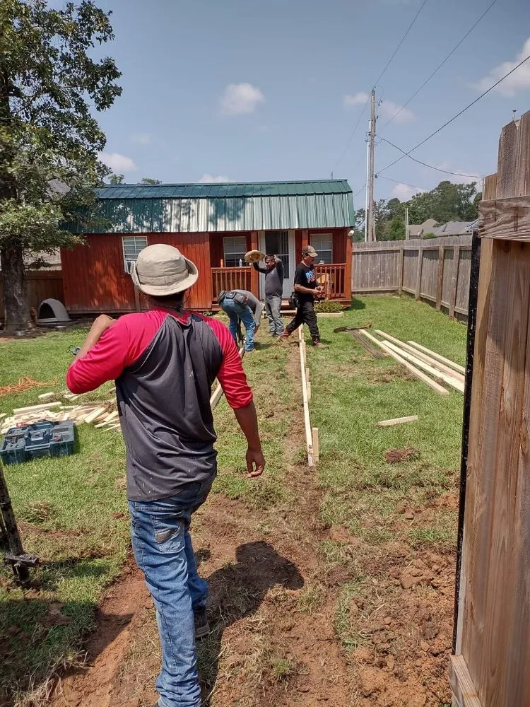 Custom garden landscaping for residential properties across Shreveport, LA - Bayou Builders Construction and Outdoor Services