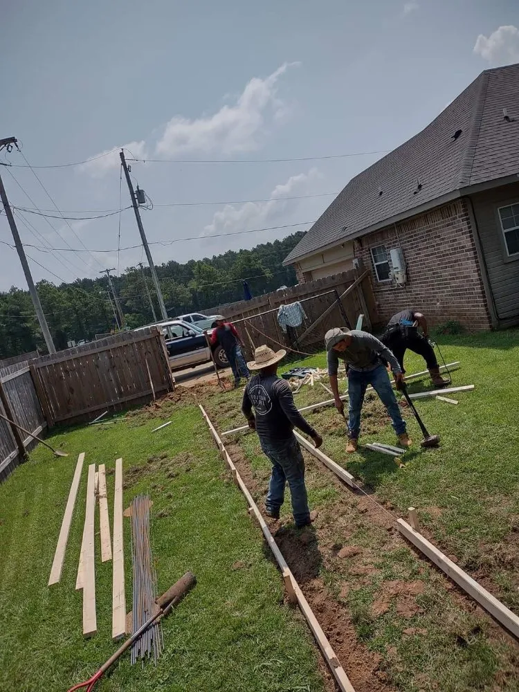 Local outdoor landscaping for homes in Shreveport, LA by Bayou Builders Construction and Outdoor Services