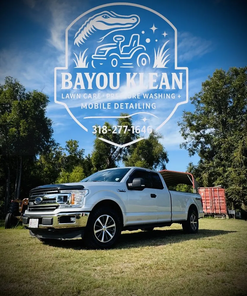 Custom outdoor landscaping near you in Boyce, LA by Bayou Klean